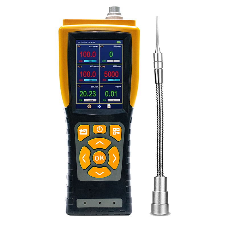 便携泵吸式可燃气体检测仪