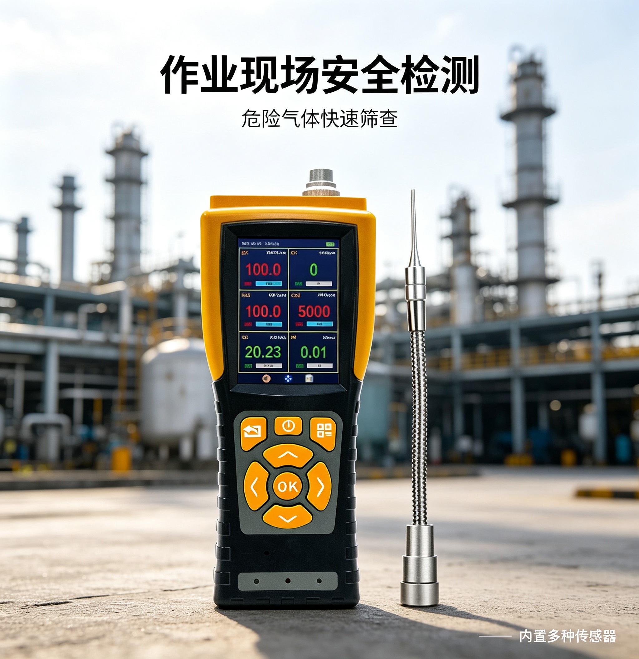 复合式气体检测仪选型：探头易拼，算法与标定才见真章-睿安环境